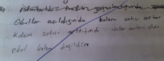 Öğrencilerimden inciler: Korelasyon ve Neden-Sonuç İlişkisi
