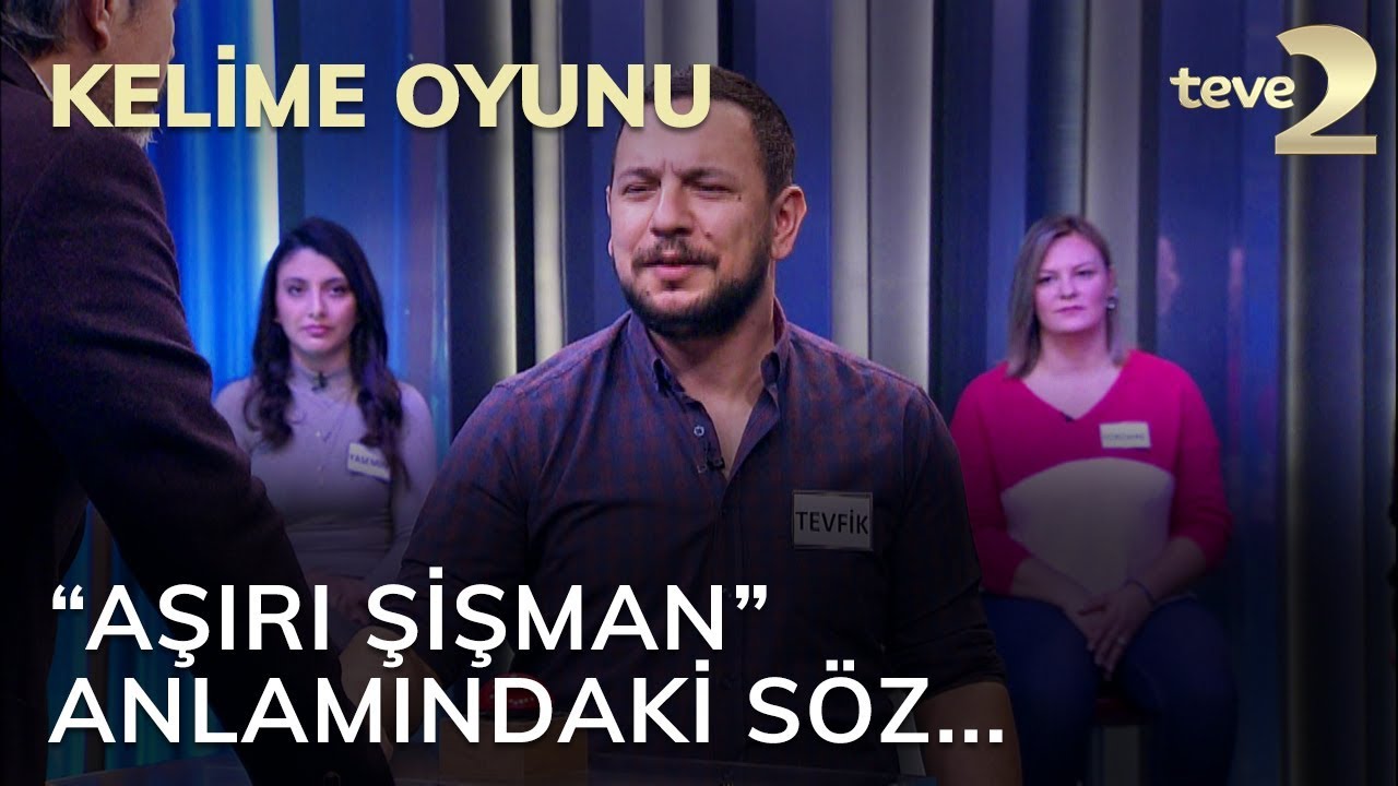 Kelime Oyunu: Aşırı Şişman Anlamındaki Söz